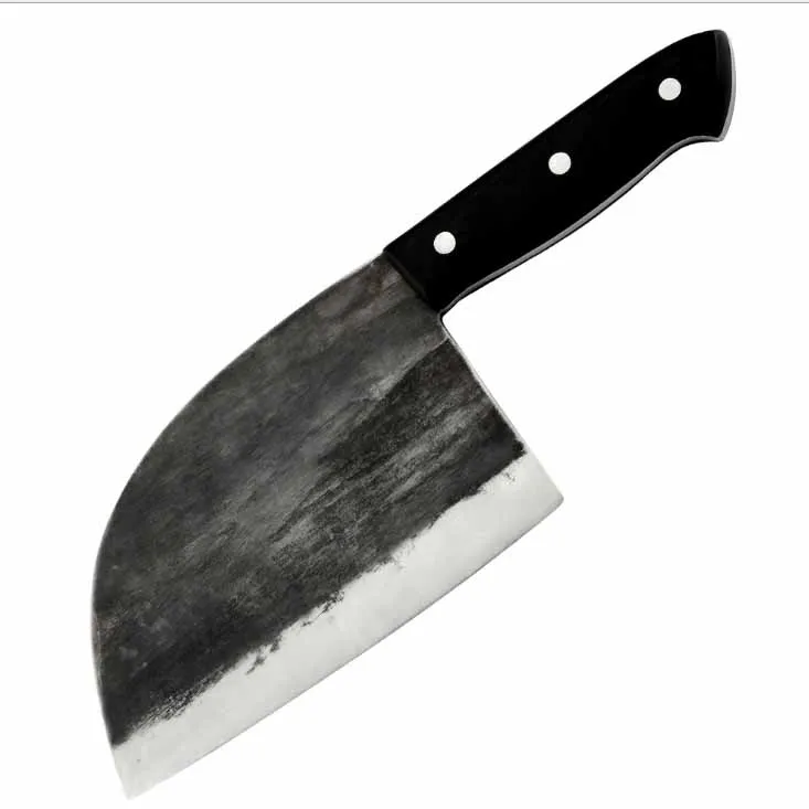 Satâr Oțel Carbon, Mâner Pakkawood cu Husa din Piele, 18 cm