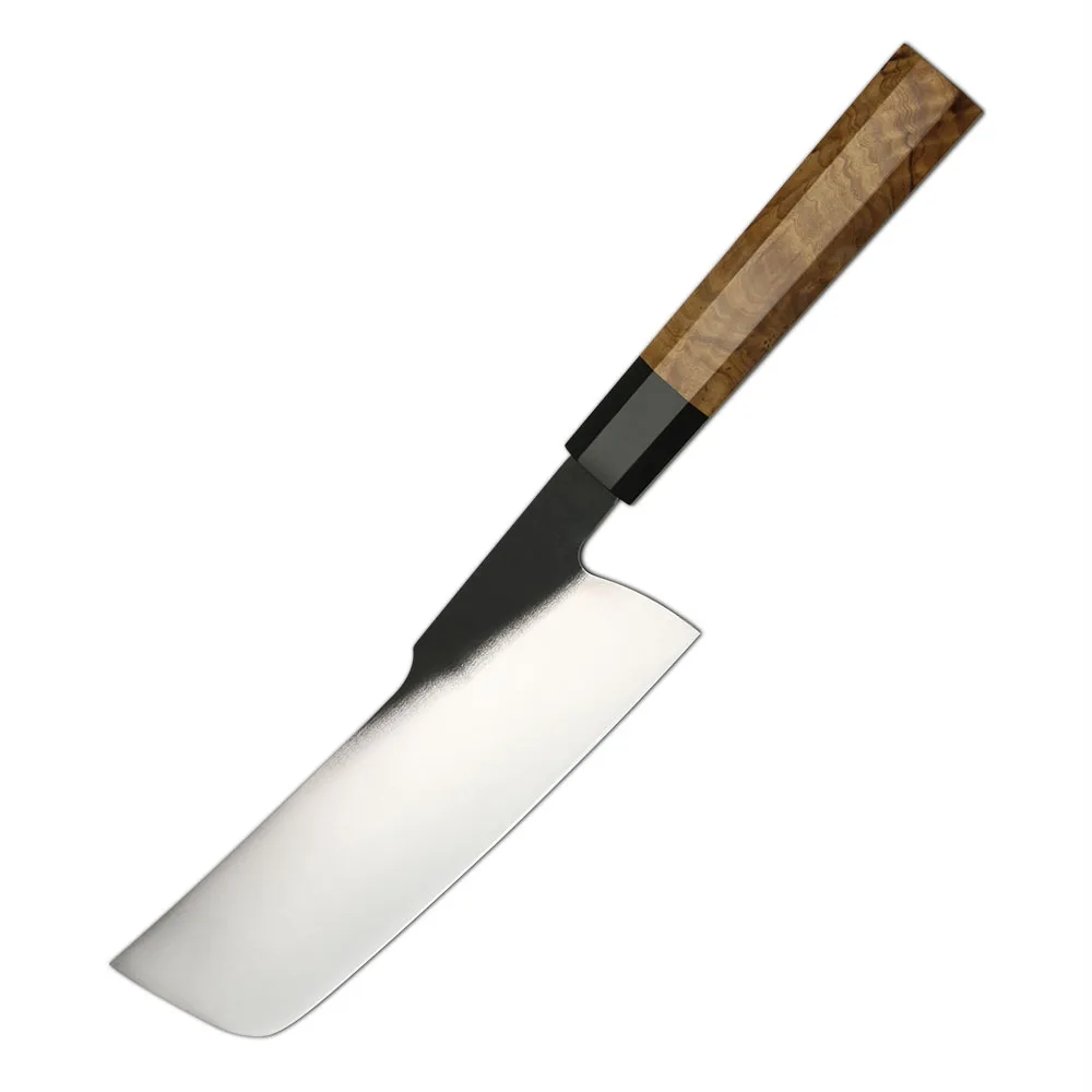 Cuțit profesional pentru legume, cuțit Hikari - oțel carbon cu mâner din lemn de măslin premium 18cm - Hikari