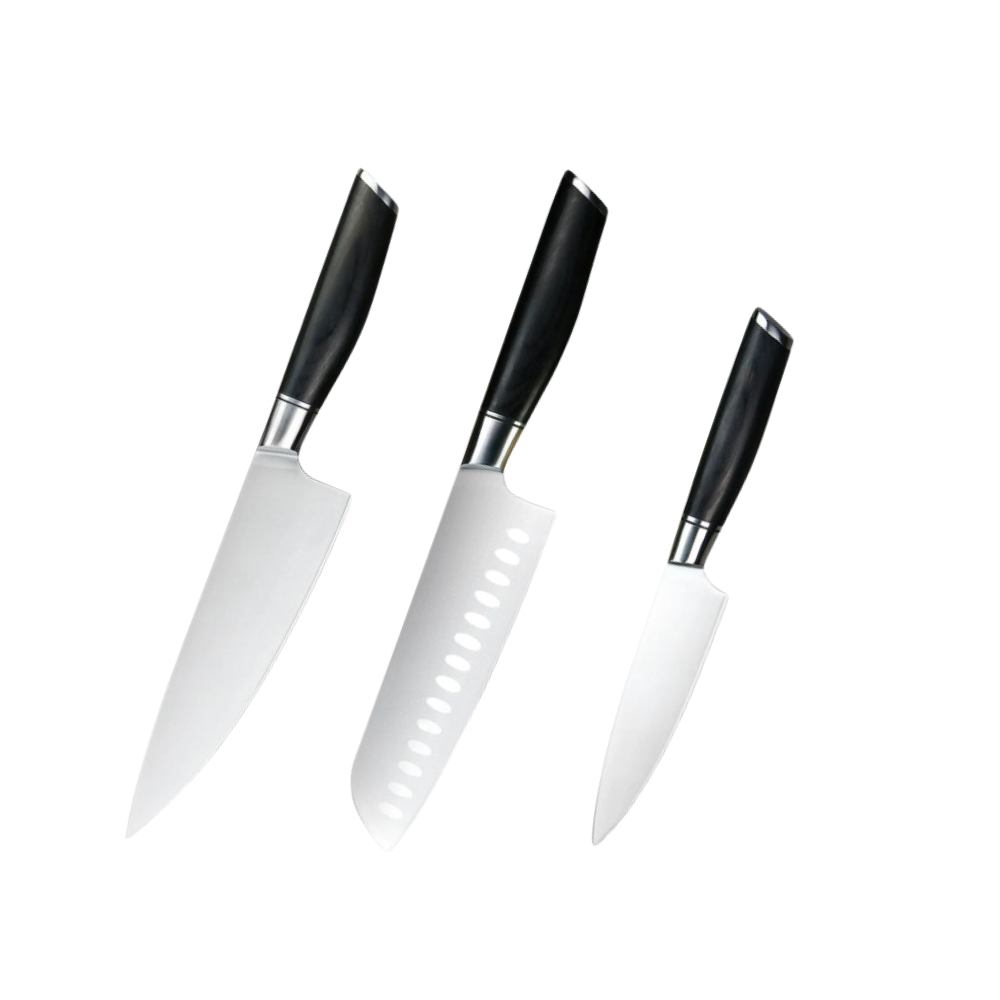 Professional German Steel Knife Set H201 - Hikari