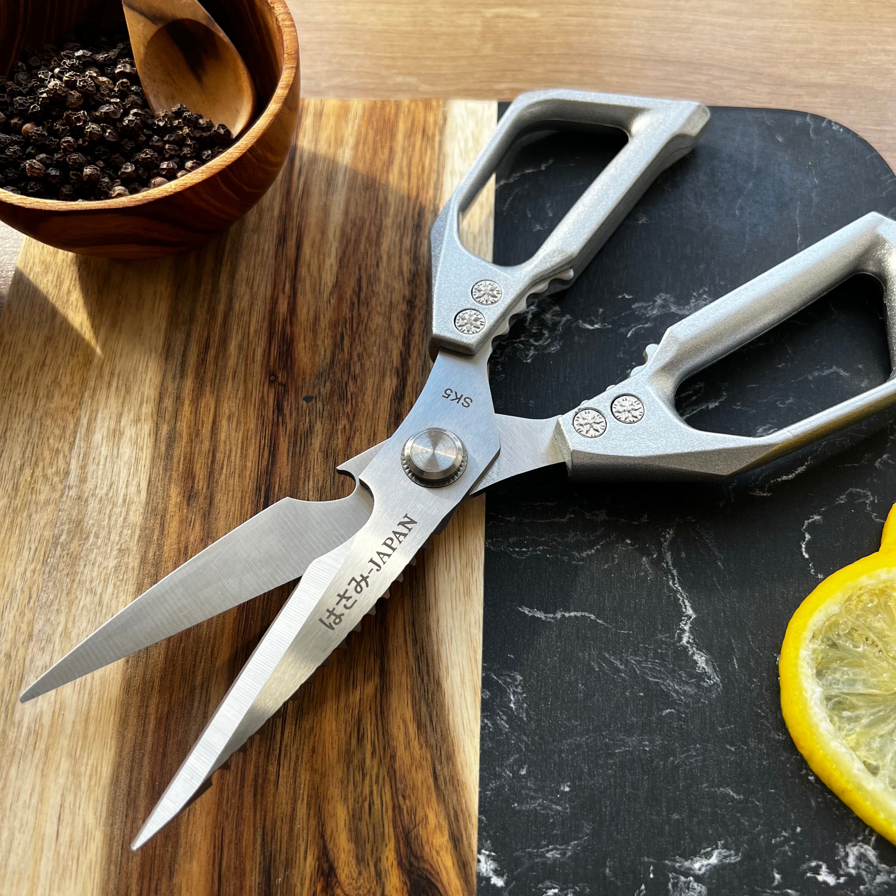Foarfecă Multifuncțională pentru Bucătărie și Tăiere – Lame din Oțel Inoxidabil cu Mânere Ergonomice, 30 cm