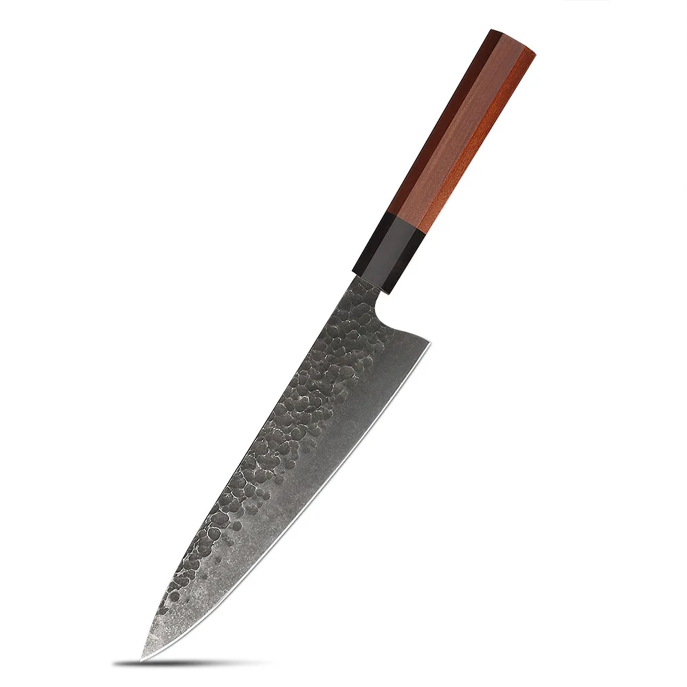 premium chef knife with carbon steel