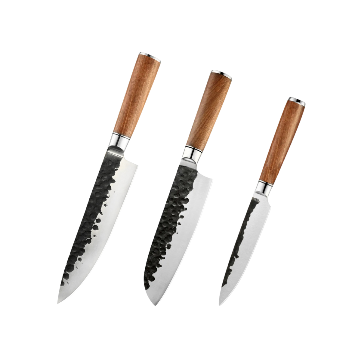 Set de cuțite Hikari din oțel inoxidabil cu mânere din lemn de trandafir H232