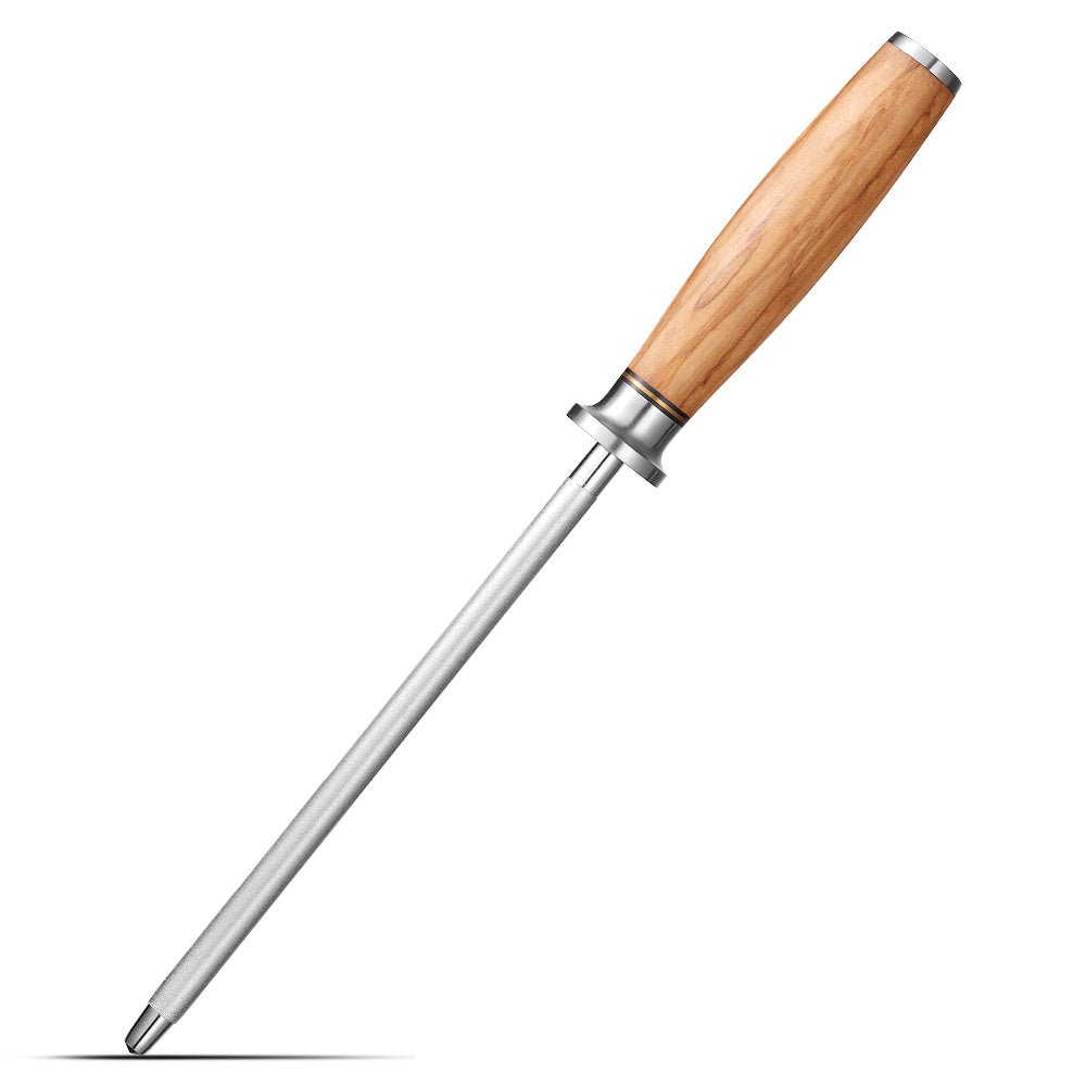 Oțel de ascuțit cuțite Hikari - tijă de ascuțit acoperită cu diamant cu conținut ridicat de carbon - Hikari