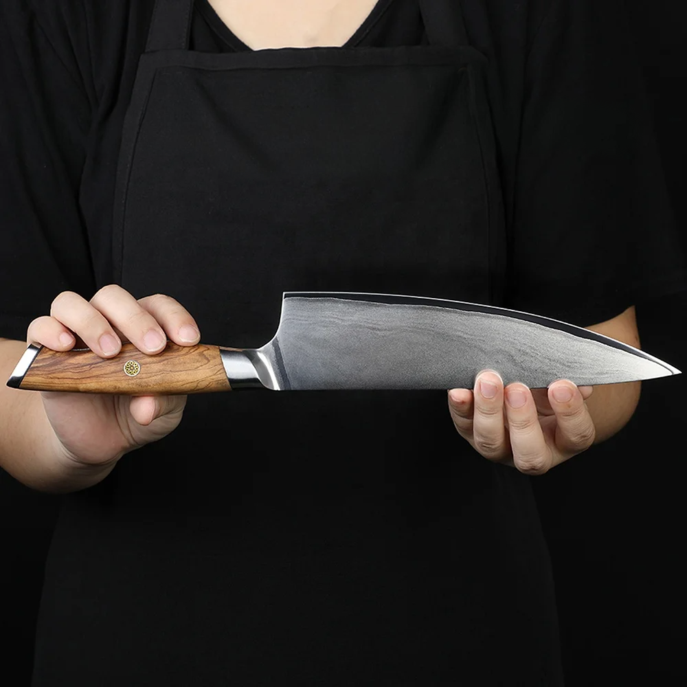 Chef Knife for Precision Slicing presented by professional chef